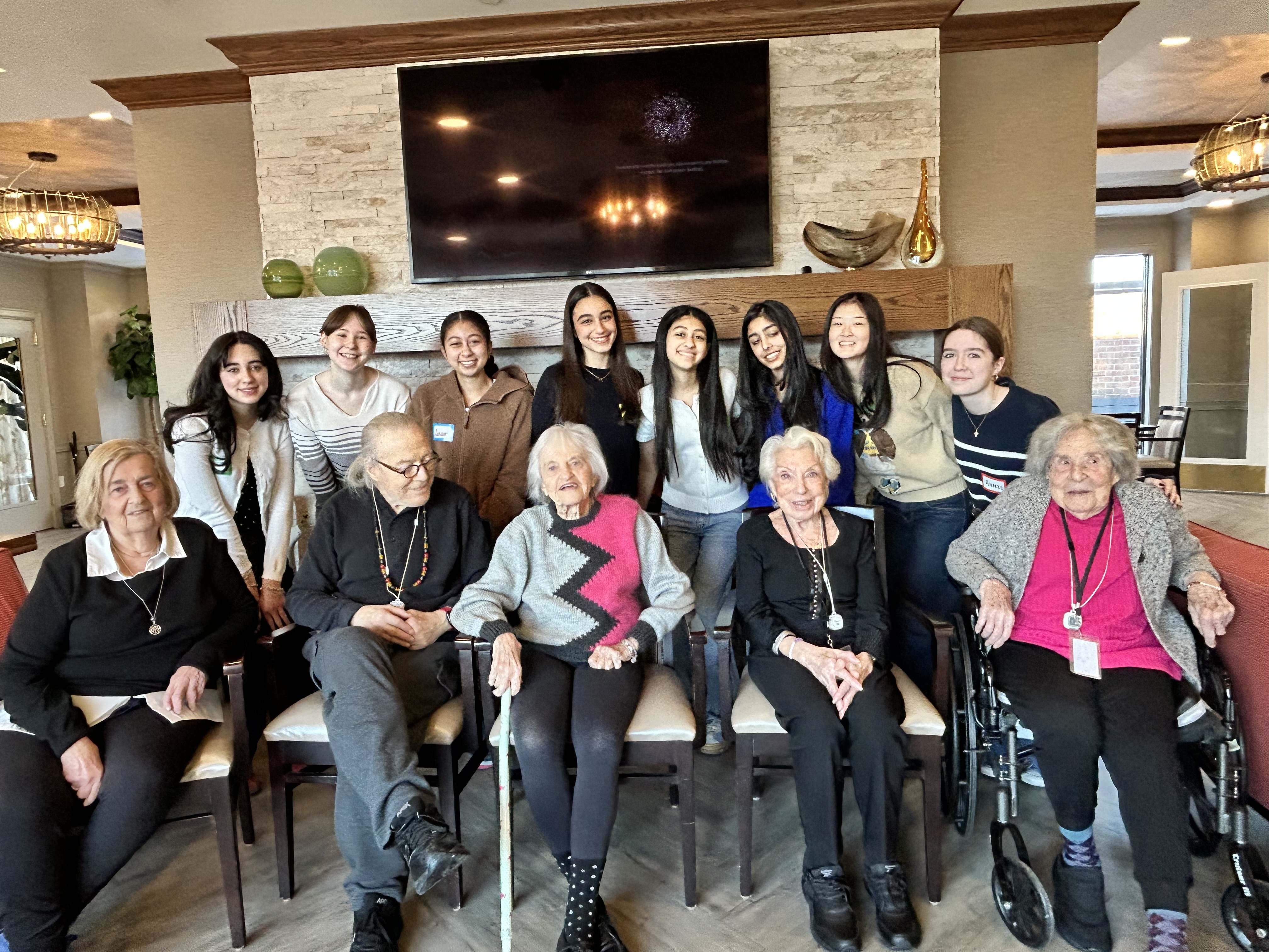 Melody Project session — full group photo